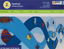 Tablet Screenshot of episkopi.sceschools.com